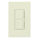 Lutron MA-L3T251-BI Maestro 300 Watt Single Pole Dimmer And Timer Switch, Biscuit by Lutron [並行輸入品]