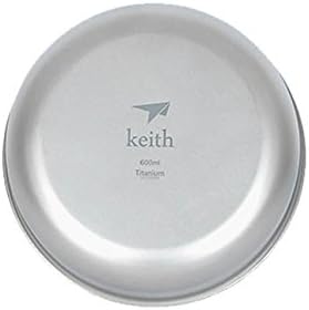 Titanium Bowl Camping Bowl 600Ml 64G