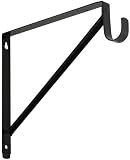 Stanley Hardware V8186 11-by-12-5/8-Inch Heavy Duty Shelf/Hang Rod Bracket, Oil Rub Bronze