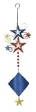 Patriotic Spangled Stars Tree Twirly