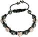 Crystal Ball bracelet by GlitZ JewelZ &Acirc;&copy; - Champagne Iced balls - fits lovely on any wrist - perfect for a gift - packed in a cute velvet pouchette - Fits 7" to 8.5"
