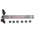 Nordic Walking Teleskop St�cke 65 cm - 138cm - GS gepr�ft - rot