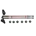 Nordic Walking Teleskop St�cke 65 cm - 138cm - GS gepr�ft - rot