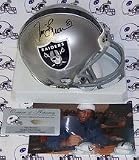Tim Brown Autographed Oakland Raiders Mini Football Helmet