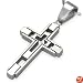 Modern Cross Stainless Steel Pendant