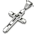 Modern Cross Stainless Steel Pendant