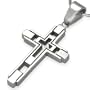 Modern Cross Stainless Steel Pendant