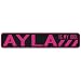 " AYLA IS MY IDOL " STREET SIGN