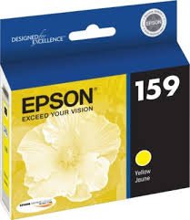 OEM Epson 159 (T159420) Yellow UltraChrome Hi-Gloss 1 Ink Cartridge