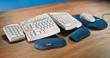 GoldtouchTM Adjustable USB Keyboard, White
