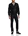 Calvin Klein Men's Faux Leather Bomber Coat