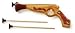 Piraten - Pistole Hook aus Holz
