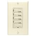 Tools & Hardware : Leviton 6215M-A Timer Switch 2-5-10-15 Minutes, 4 Buttons and OFF, Single Pole, Almond