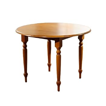 Set A Shopping Price Drop Alert For Target Marketing Systems 40-Inch Round Drop-Leaf Dining Table, Oak