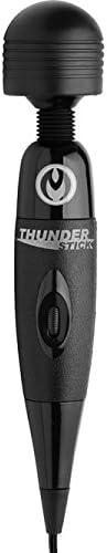 New Thunderstick Supercharged Power Wand Premium Body Wand Massager + Includes a Free Oil Of Love 3.4oz Massage Oil
