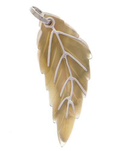 Luxenter Damen-Anh&auml;nger Oktoba Silber Mother-Of-Pearl U. Hydrothermales Quarz U. Garnet Pa Preisvergleich