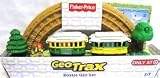 Fisher Price Geotrax Train Easter Gift Set - The Friendliest with Sally includes DVD & 2pc - 20" Curved Track Special