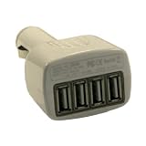 USB Car Charger for Motorola Droid, 2, X, Incredible, Samsung Galaxy S, Captivate, Vibrant, Fascinate, Epic 4G, Moment, Intercept, BlackBerry Torch 9800, Pearl, Storm, Bold, HTC EVO 4, HERO, Aria, HD2, LG Prime, Shine, Neon, and Apple iPhone Smart Phones