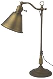 OTT-LITE VisionSaver Plus Carolina Table Lamp, Antique Brass