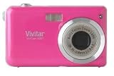 VIVITAR X327 10MP 3X OPTICAL ZOOM 2.7 TFT FACE and SMILE DETECTION - PINK