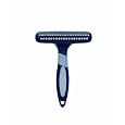 Evolution W6110 Grooming Undercoat Rake with Rotating Teeth, Double Row