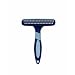 Evolution W6110 Grooming Undercoat Rake with Rotating Teeth, Double Row