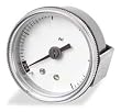 Industrial Grade 4MU13 Panel Mount Gauge, U Clamp, 2 In, 300 Psi