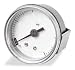 Industrial Grade 4UA45 Vacuum Gauge, U Clamp, 2 1/2 In, 30 In Hg