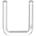 Septum Retainer 14 Gauge Clear Borosilicate Glass