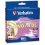 Verbatim 96689 8.5 GB 8x LightScribe Double-Layer Recordable Disc DVD+R DL, 10-Disc Spindle