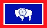 Wyoming Nylon flag 4' x 6'