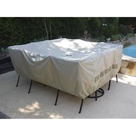 Rectangular Patio Table / Chair Covers : 92 x 60 xRectangular Table Cover