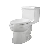 American Standard 2782.016.020 Titan Pro Right Height Elongated One Piece Toilet Less Seat, White