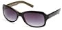 Kenneth Cole Reaction Women's KC2228 Sunglasses,Black Frame/Smoke Lens,one size