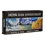 Hoya 77mm Introductory Filter Kit, UV, Circular Polarizer, 81A and Filter Wallet