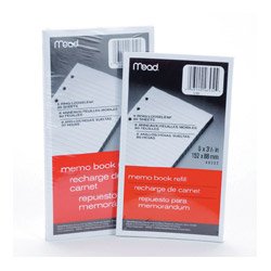 Looseleaf Memo Books 80 Pack 6 3 4 x 3 3 4 (MEA46534) by Mead