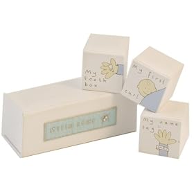 Kitted Out Little Star Tooth, Curl And Nametag Set (Blue)