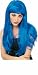 Rubie's Costume Blue Glamour Wig, Blue, One Size