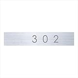 ナスタ:D-ALL　集合郵便受箱用　ルームナンバー（切文字タイプ） KS-NCY-3-G