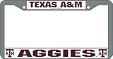 Texas A&M Aggies Chrome License Plate Frame
