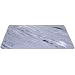 Durable Coporation Thermoset Vulcanized Rubber Grand-Stand Beauty & Barber Anti-Fatigue Mat, Rectangle with Recess, for Indoors, Marble French Gray