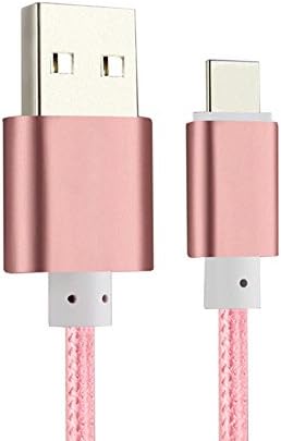 USB 3.1 Type C,1Pack 3 feet / 1-meter Micro USB 3.1 Type C Male to Standard Type A USB 3.0 Male Data Cable for Type-C Supported Devices (Pink)