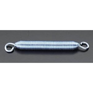 【クリックで詳細表示】1.2x10x60mm両絞り引きスプリング