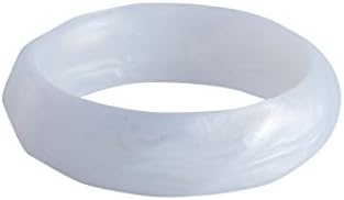 Twist Teething Bangle White