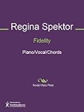 Fidelity Sheet Music (Piano/Vocal/Chords)