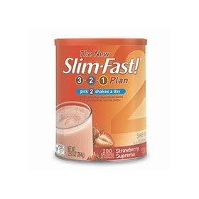 Slim Fast Shake Mix, Strawberry Supreme 12.83 oz (364 g)