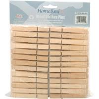 WOOD CLOTHES PIN 50PC BAG 84MM