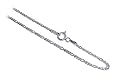 Italian Sterling Silver 1.5MM Figaro Link Chain 16" 18" 20" 22" 24" 30" Necklace