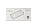VR ONE Virtual Reality Headset for iPhone 6 Tray - White