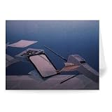 Travel Business II by Lincoln Seligman - Greeting Card (Pack of 2) - 7x5 inch - Art247 - Standard Size - Pack Of 2